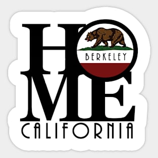 HOME Berekely California Sticker